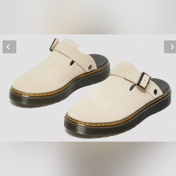 Dr. Martens Other - Dr. Marten Carlson Suede Casual Slingback Mules Size 11